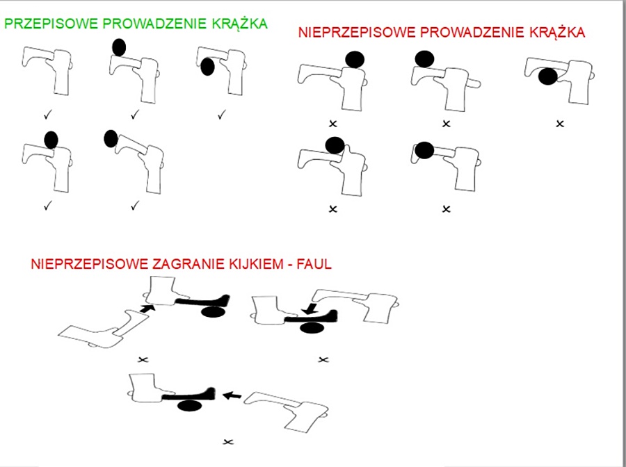 Hokej pod wodą Walenie Siemianowice Śląskie przewinienia